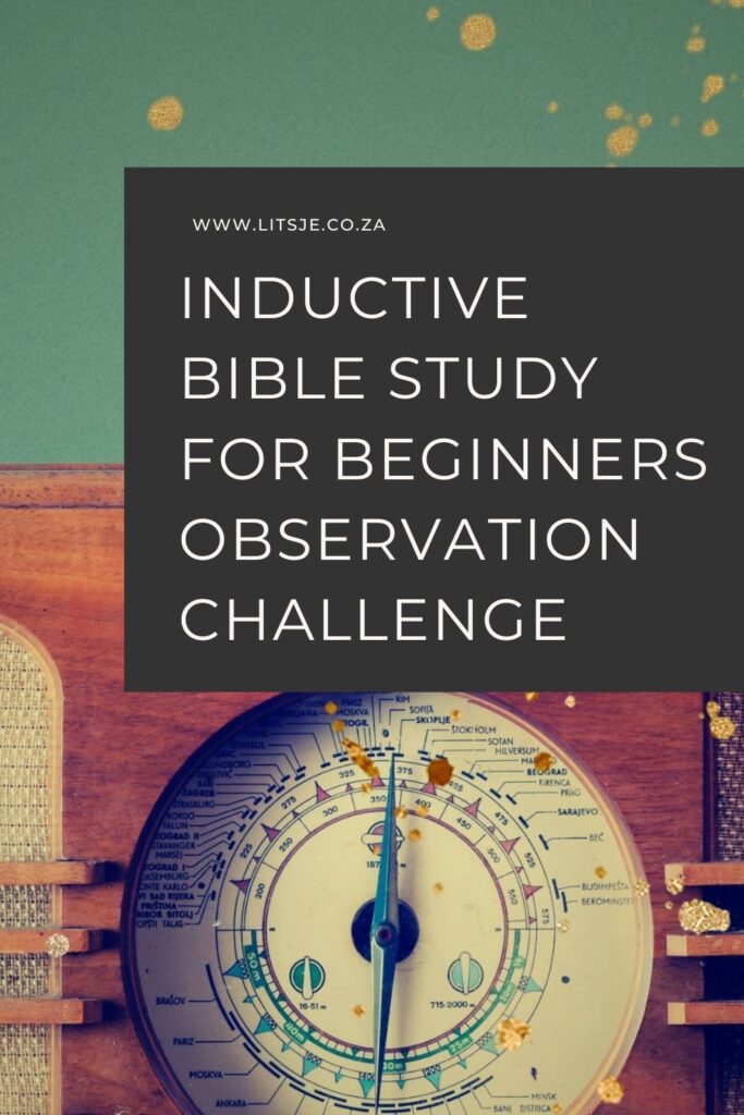 You aren't alone. We often read to 'check the box' rather than to connect. On the blog today, I’m introducing Inductive Bible Study for beginners. It’s not about heavy textbooks; it’s a Sacred Slow-Down. It’s the difference between skimming a text message and having a long coffee with a friend. ☕️Come learn the first step (Observation) and try the 'No-Application Day' challenge. #Litsje #InductiveBibleStudy #BibleStudyForBeginners #SacredSlowDown #ChristianJournaling #FaithOverPerfection"